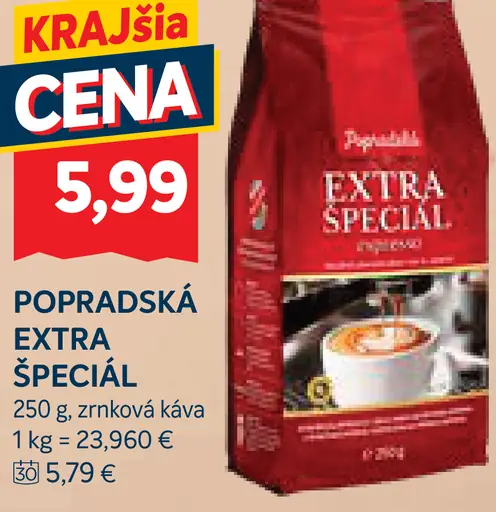 Popradská káva Extra Špeciál
