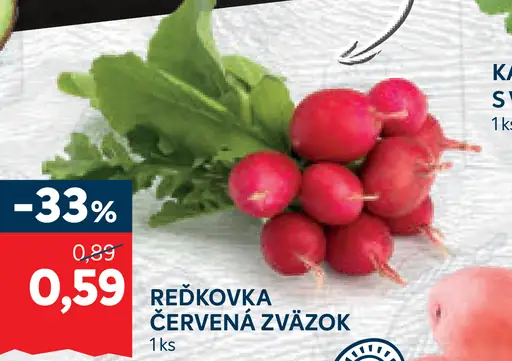 Reďkovka červená zväzok