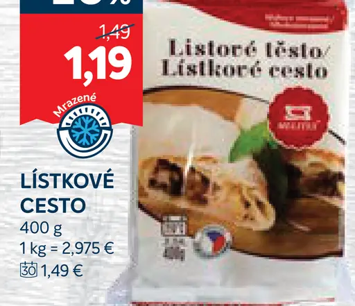 Listkové cesto