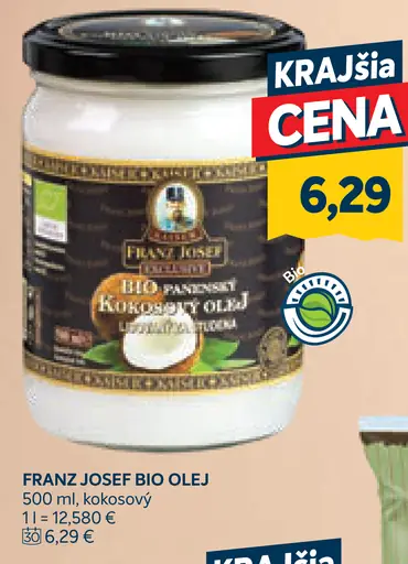 Franz Josef Bio Kokosový olej