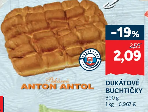 ANTON ANTOL Dukátové buchtičky
