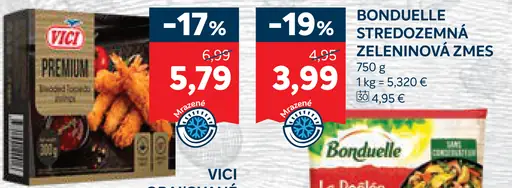 Bonduelle stredozemná zeleninová zmes La Poêlée Parisienne