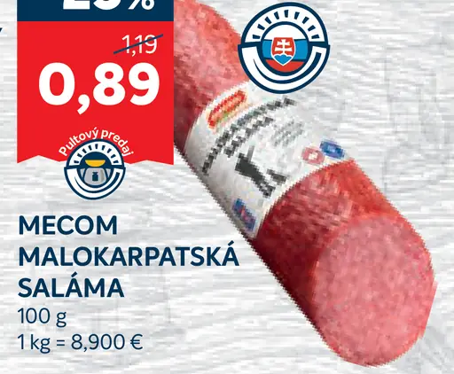 Mecom Malokarpatská saláma