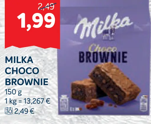 Milka Choco Brownie
