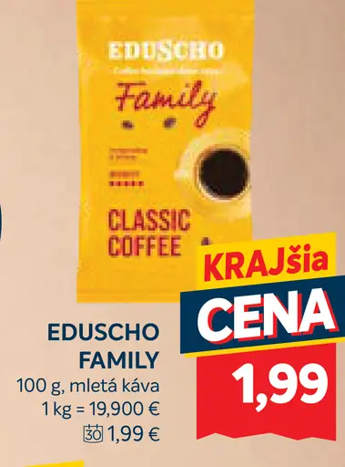 Eduscho Family mletá káva