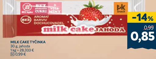 Milk Cake tyčinka
