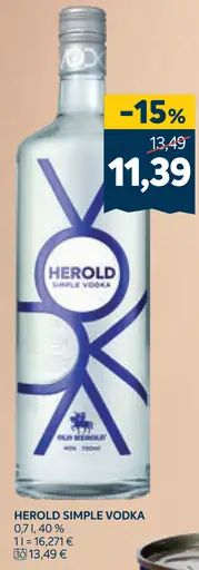 Herold Simple Vodka
