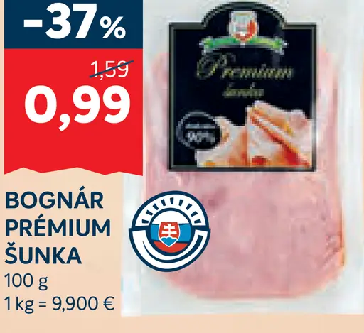 Bognár Prémiun šunka