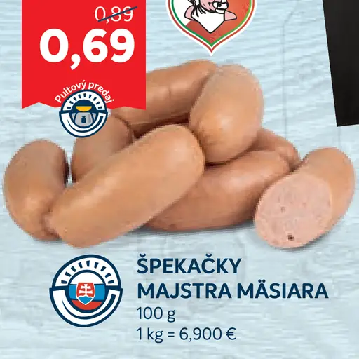 Špekáčky majstra mäsiara