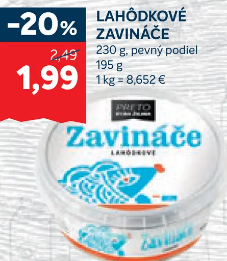 Lahôdkové zavináče