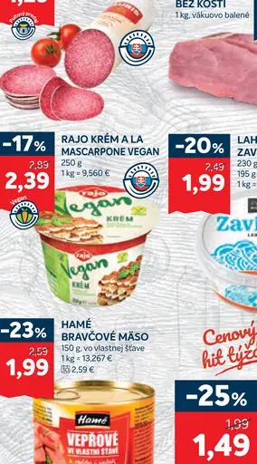 Rajo krém a la mascarpone vegan