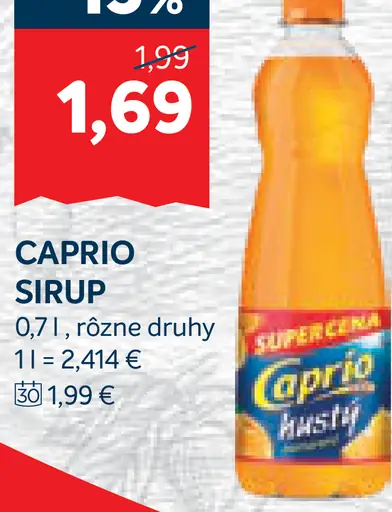 Caprio sirup