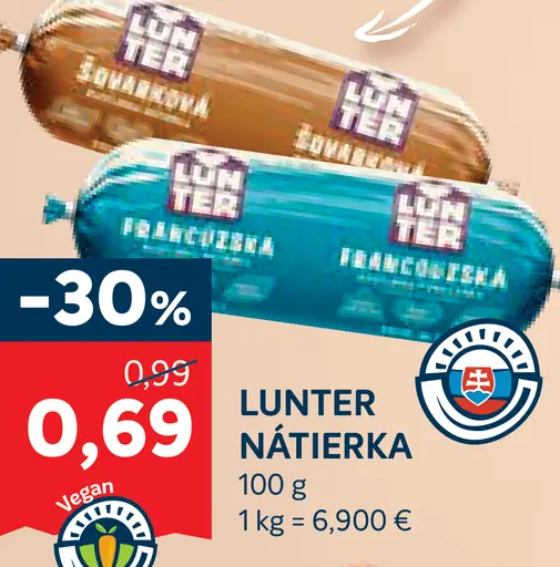 Lunter nátierka
