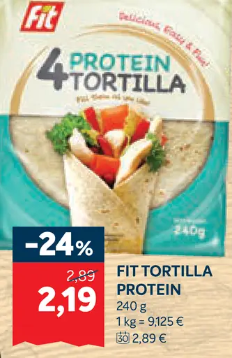 Fit tortilla Protein