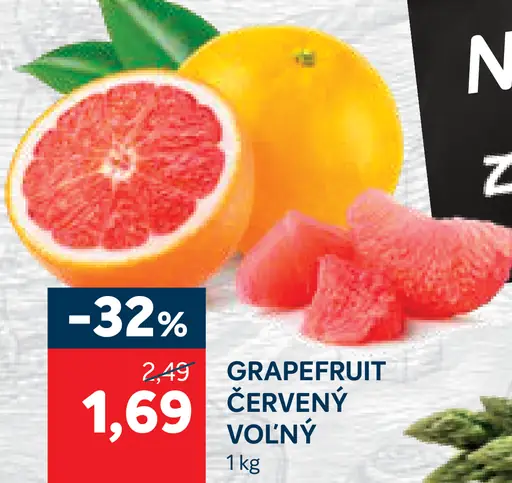 Grapefruit červený