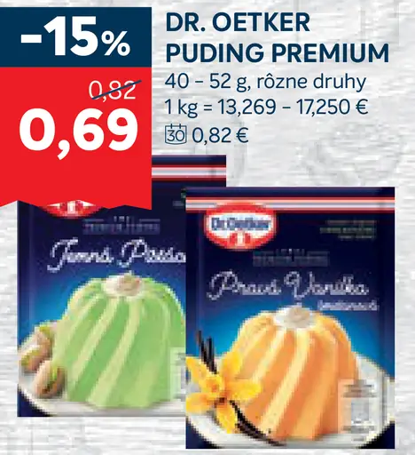 Dr. Oetker Premium Puding