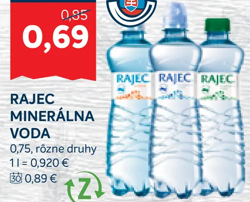 Rajec Minerálna voda