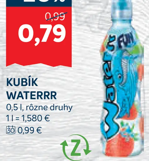 Kubík Waterrr