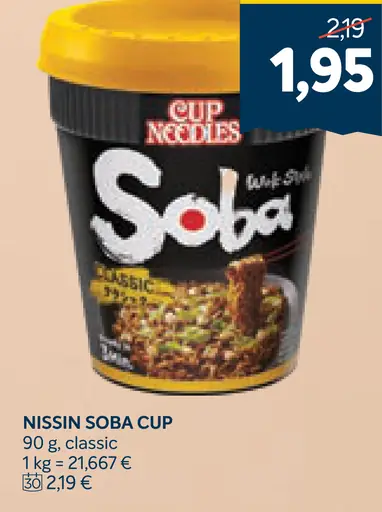 Nissin Soba Cup classic