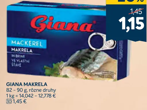 Giana makrela