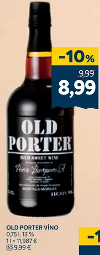 Old Porter víno