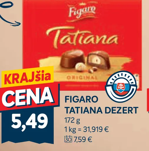 Figaro Tatiana dezert