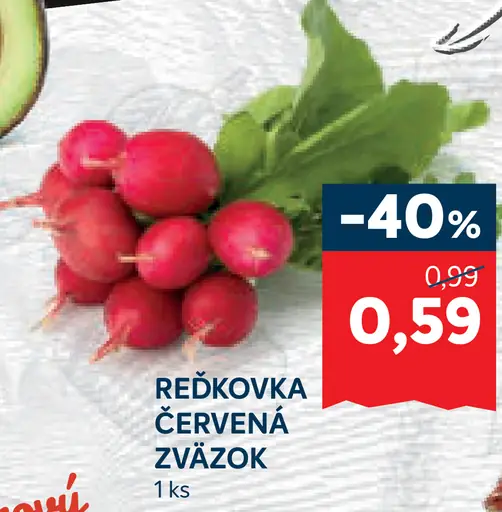 Reďkovka červená zväzok