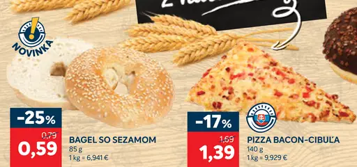 Bagel so sezamom