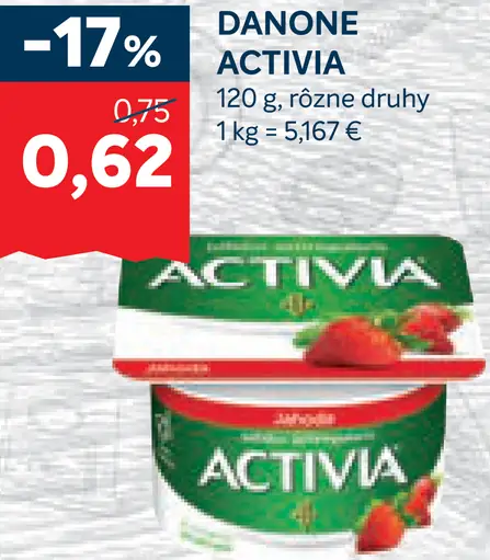 Danone Activia jogurt
