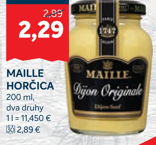 Maille horčica Dijon Originale