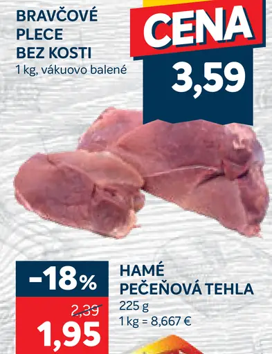 Hamé pečeňová tehla