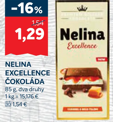 Nelina Excellence čokoláda