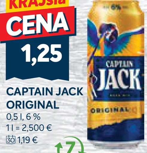 Captain Jack Original pivo
