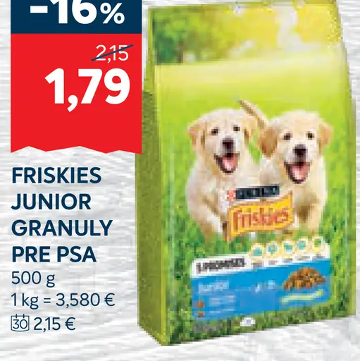 Friskies Junior granuly pre psa
