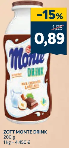 Zott Monte Drink