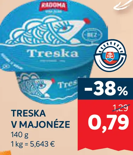 Radoma Treska v majonéze Exkluziv