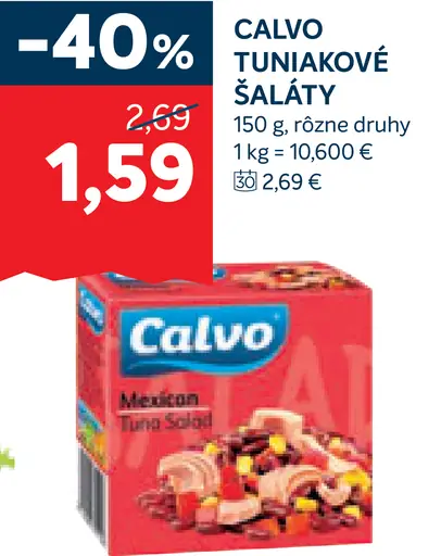 Calvo Tuniakové šaláty