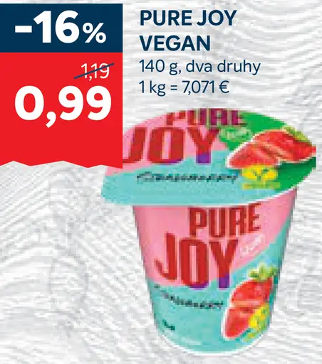 Pure Joy Vegan (dva druhy)