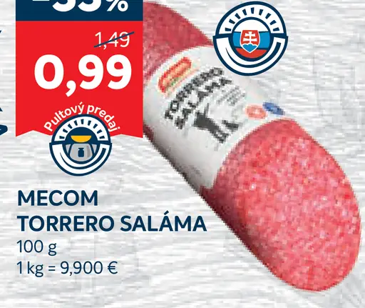 Mecom Torrero saláma