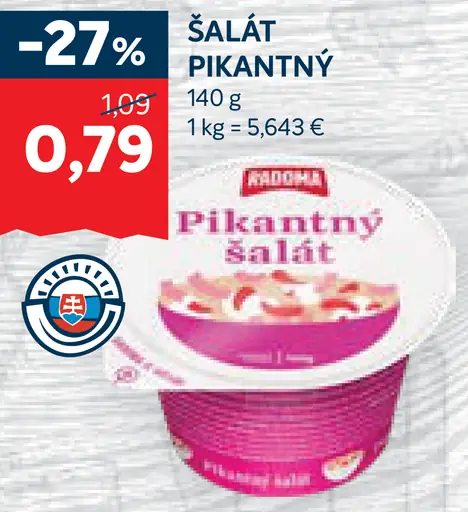 Aro Pikantný šalát