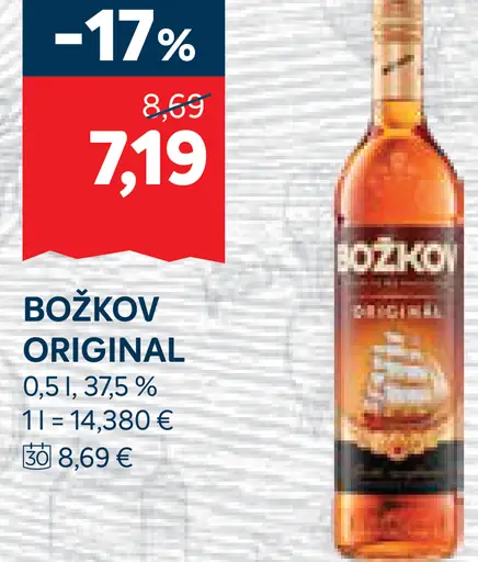 Božkov Original liehovina