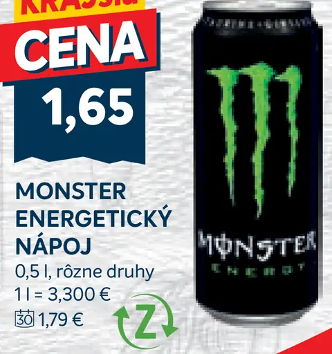 Monster Energetický Nápoj
