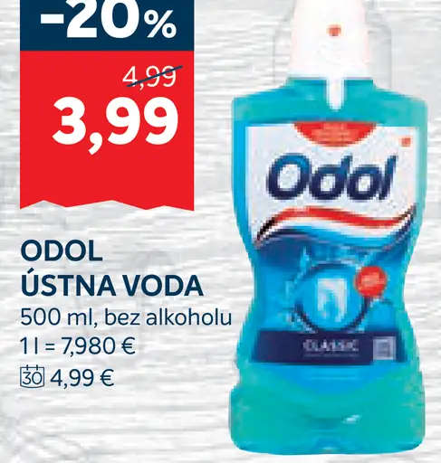 Odol Ústna voda Classic