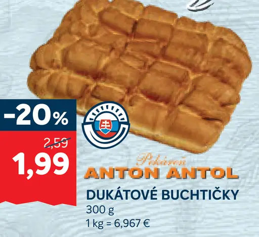 ANTON ANTOL Dukátové buchtičky