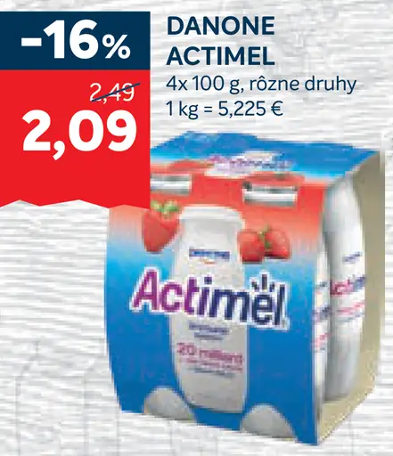 Danone Actimel probiotický nápoj