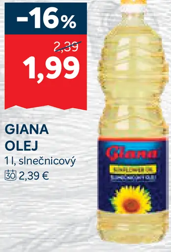 Giana olej slnečnicový