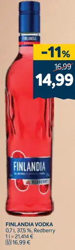 Finlandia Redberry vodka