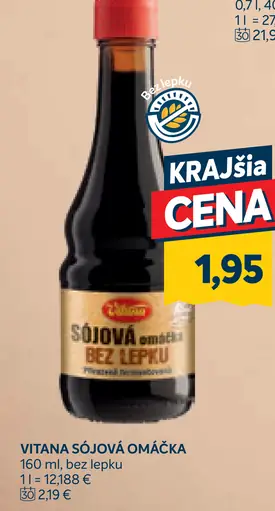 Vitana Sójová omáčka bez lepku