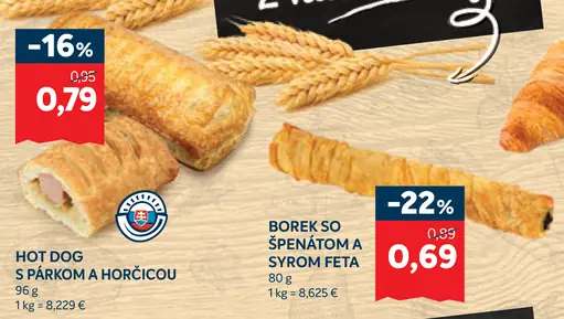 Hot dog s párkom a horčicou