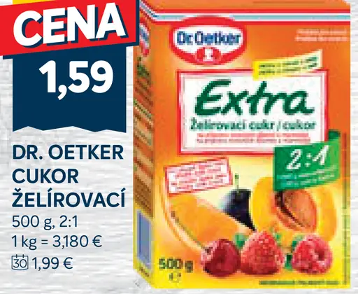 Dr. Oetker extra želírovací cukor 2 : 1